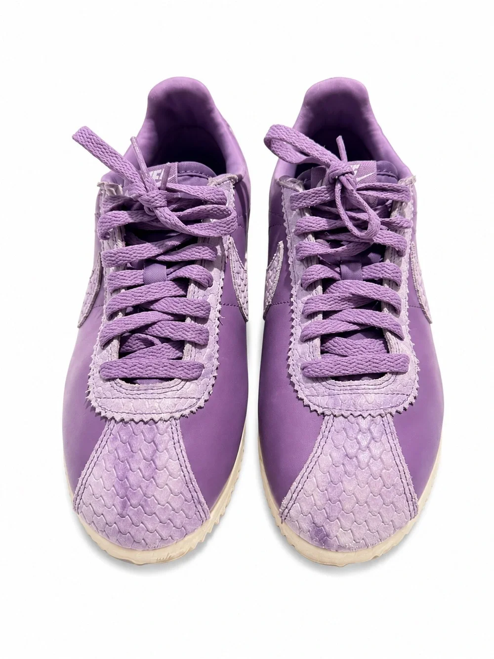 Nike Cortez Purple Lavender Textured Sneakers